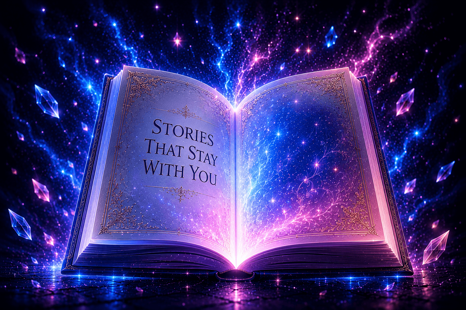 Stories That Stay With You — open book